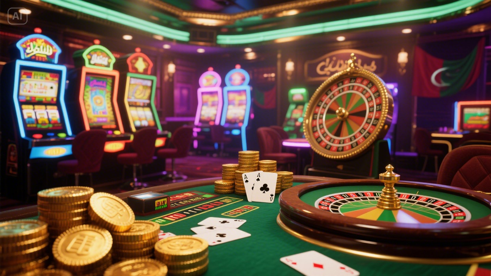 Casino  desktop and mobile interfaces